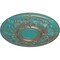 Ekena Millwork Oslo Ceiling Medallion (Fits Canopies up to 10 1/2"), 28 1/8"OD x 1 3/4"P, Copper Green Patina CM28OSCGS - alternate 3